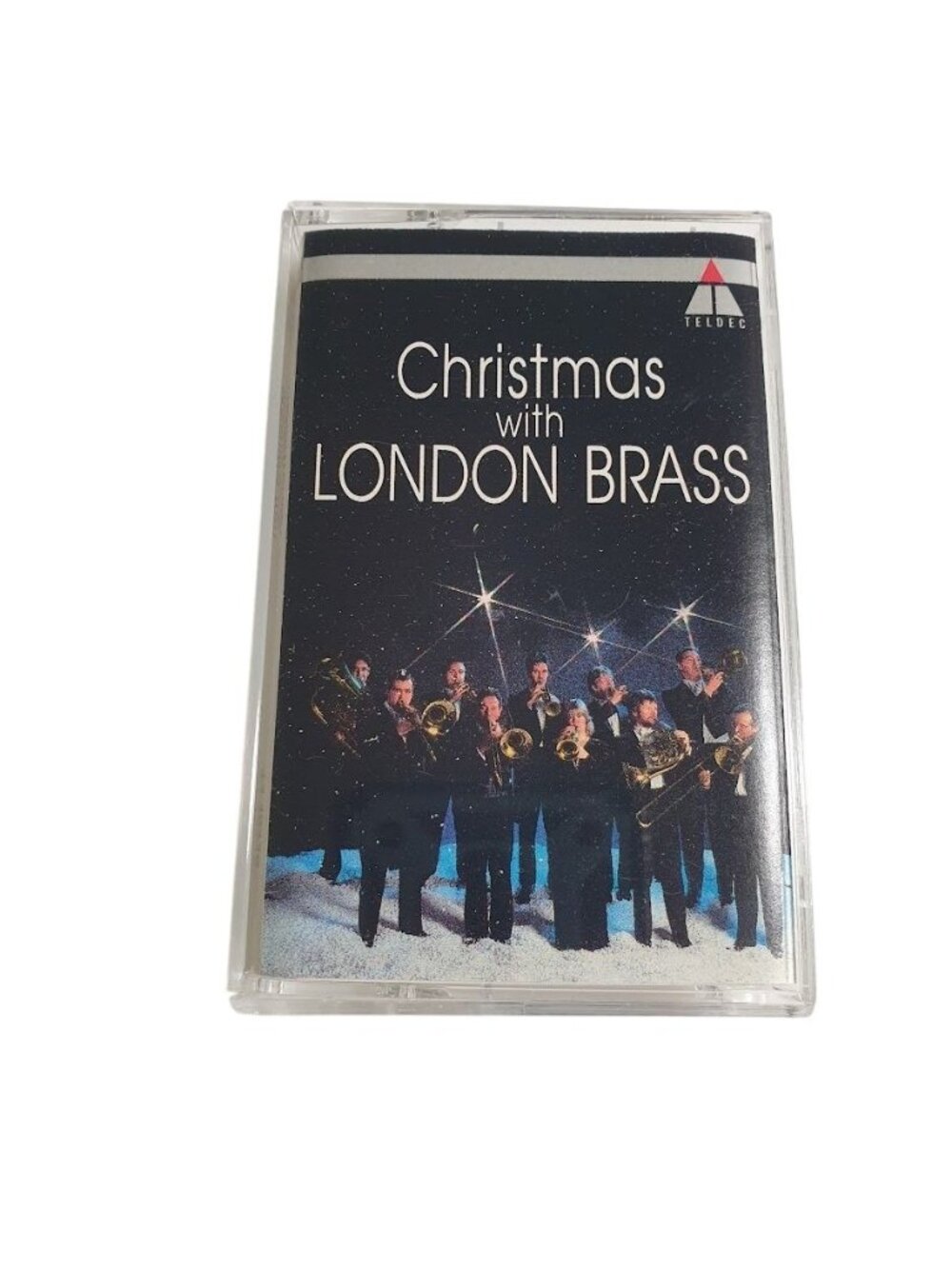 Christmas With London Brass Audio Cassette Teldec Records Holiday Music Vintage